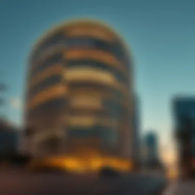 Magnificent The Curve Building on Sheikh Zayed Road: A Landmark of Modern Architecture Magnificent The Curve Building on Sheikh Zayed Road: A Landmark of Modern Architecture