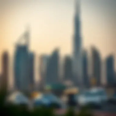 Stunning skyline of Dubai showcasing iconic architecture