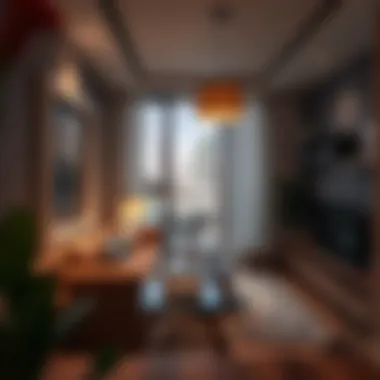 Cozy Living Spaces in Dubai A cozy apartment showcasing budget-friendly living spaces in Dubai