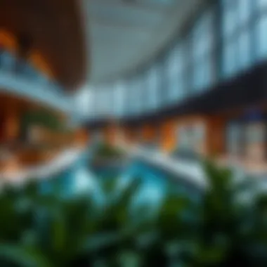 Amenities and leisure facilities within Al Futtaim Festival Tower