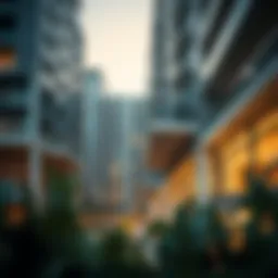 Exterior view of Al Ghurair Apartments showcasing contemporary architecture