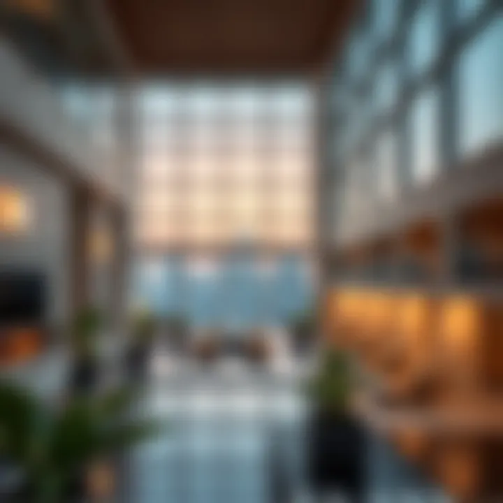 Luxurious amenities within Al Habtoor Tower premises