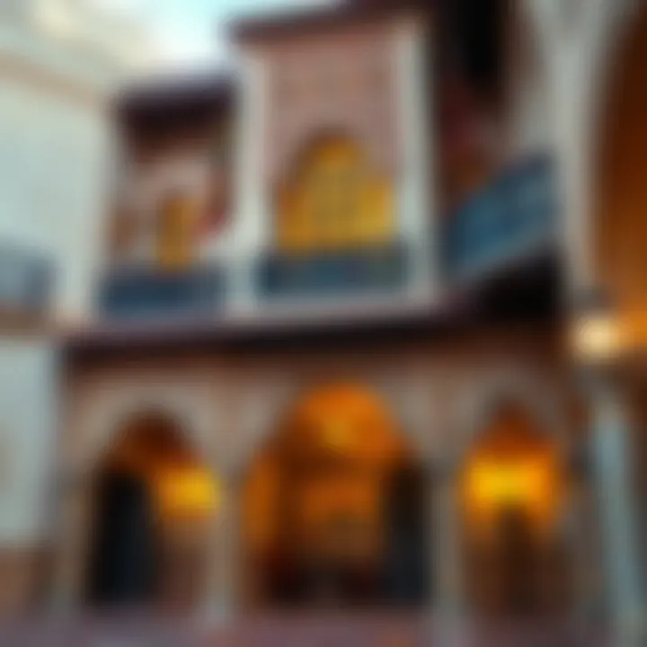 Historic architecture of Al Ras showcasing traditional designs