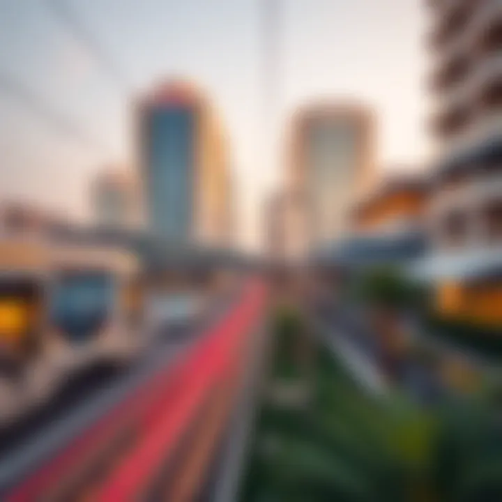 Visual representation of future expansion plans for Al Seef Metro