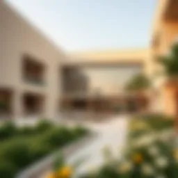 Modern architectural design of Badrah Residence