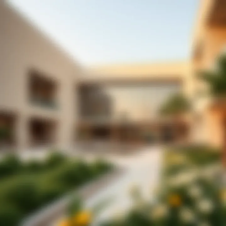 Architectural Elegance of Badrah Residence Modern architectural design of Badrah Residence