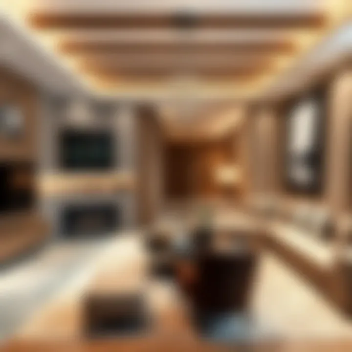 Trendy Interior Design Trendy interior design of a Barnes Dubai property