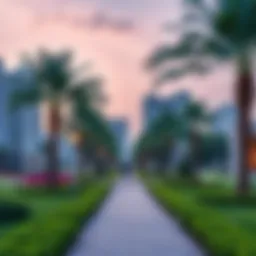 A vibrant family park in Dubai