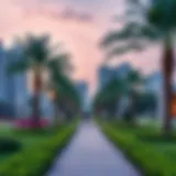 Family-Friendly Parks in Dubai A vibrant family park in Dubai