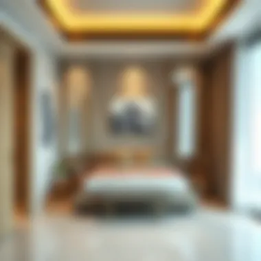 Unique bedroom configuration in Burj Vista Tower 1