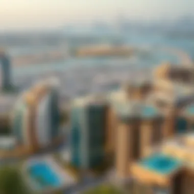 Luxury Properties in Dubai Panoramic view of Dubai skyline showcasing luxury properties