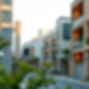 Visual representation of various property types in the UAE