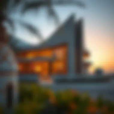 A cultural venue showcasing art and tranquility in Dubai