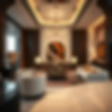 Luxurious Interiors of Citadel Tower Interior design showcasing luxury amenities at Citadel Tower