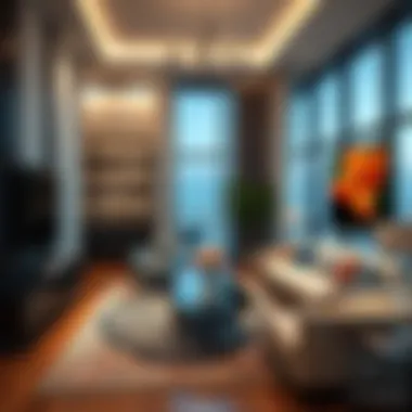 Elegant Interiors of Clearpoint Luxurious interior of a Clearpoint residence