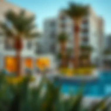 Prime Community Amenities in Dubai Community amenities in a Dubai residential complex