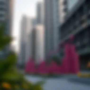 Graph representing market trends in Dubai's real estate