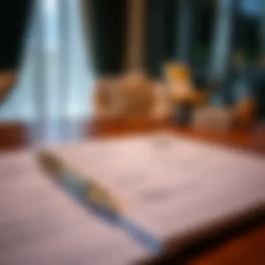 Residency Documents for Real Estate Visual representation of residency documents essential for real estate transactions