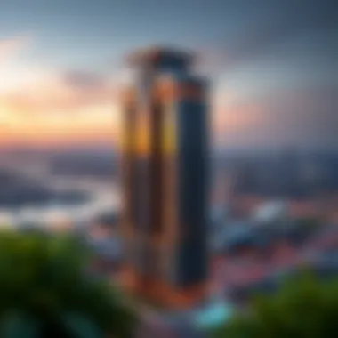 Market Analysis of Creek Rise Tower Market analysis infographic for Creek Rise Tower