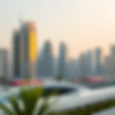 Dubai's Architectural Marvels A stunning skyline view of Dubai showcasing modern architecture