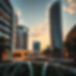 An architectural marvel showcasing the futuristic design of Damac's Voleo project