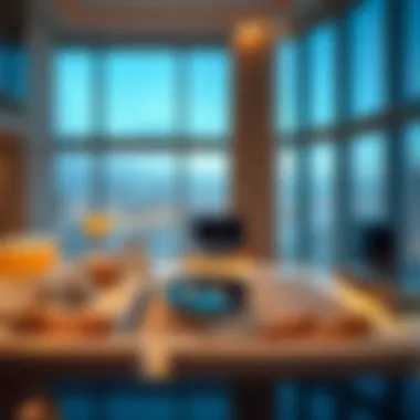 Sophisticated Interiors of Escan Marina Tower Modern living space inside Escan Marina Tower showcasing elegant design