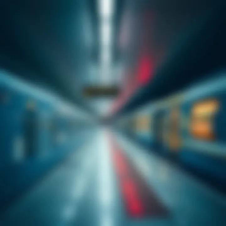 Notable Exploration of the Dubai Metro Red Line Stations