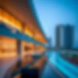 Stunning architectural view of برج الرند showcasing its modern design