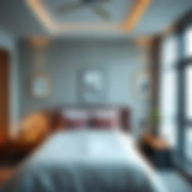 Modern Bedroom Aesthetics Modern 1 BHK bedroom with tasteful decor