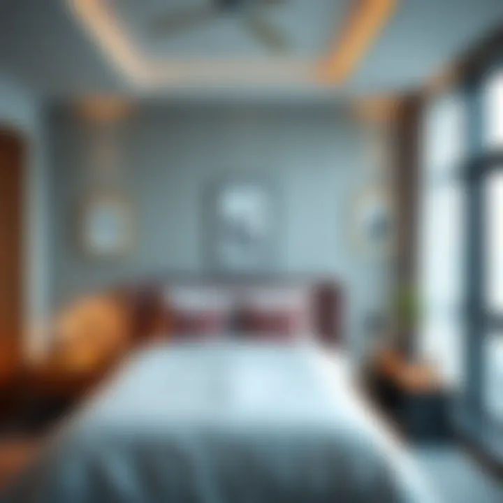 Modern Bedroom Aesthetics Modern 1 BHK bedroom with tasteful decor