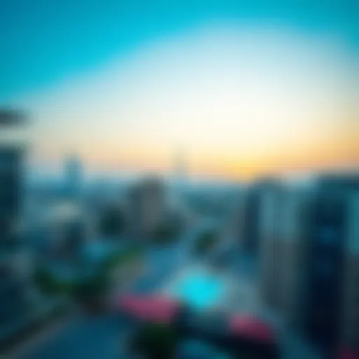 Scenic View of Affordable Dubai Apartments Scenic view of affordable Dubai apartments