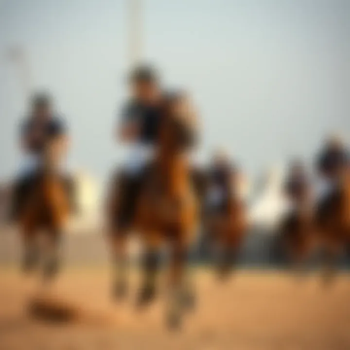 Polo's Historical Roots and Evolution Artistic depiction of polo's historical roots and evolution