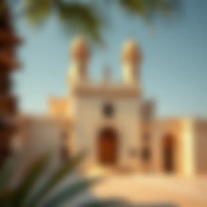 A historical landmark in Al Karama representing the cultural heritage of Dubai