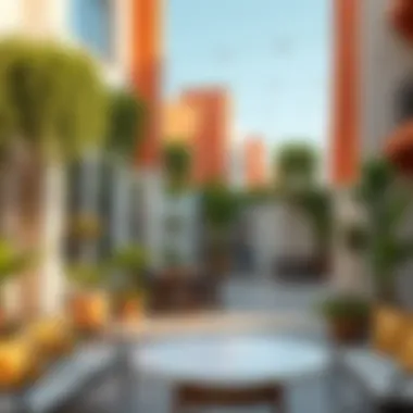 Community space in Al Mamsha Alef