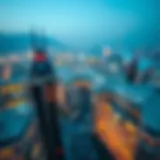 Aerial View of المارية مول Aerial view of المارية مول showcasing its architectural beauty