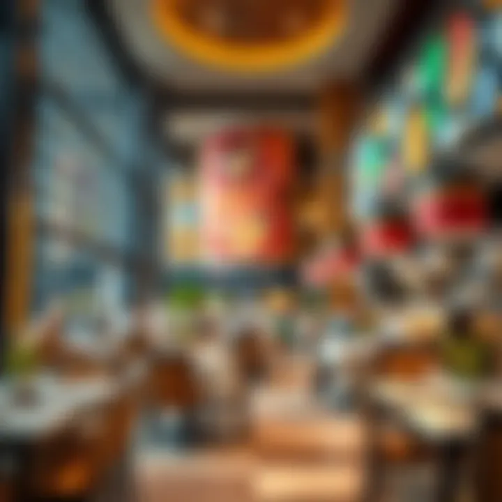 Dining Area at المارية مول Vibrant dining area at المارية مول with diverse culinary offerings