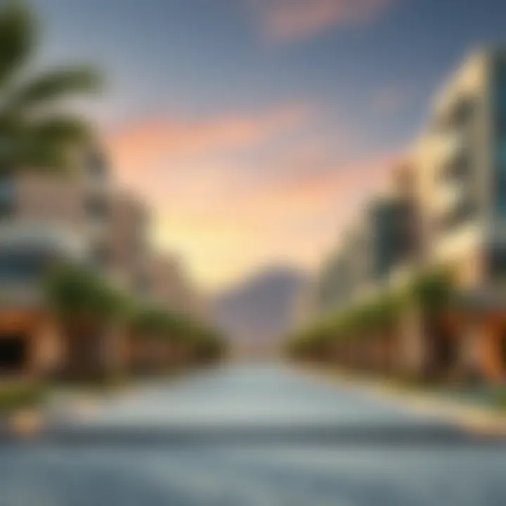 Real Estate Market Trends in Al Qana An infographic illustrating real estate market trends in Al Qana
