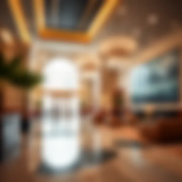 Luxurious Lobby of Al Sharhan Building Luxurious lobby area of Al Sharhan Building highlighting its amenities