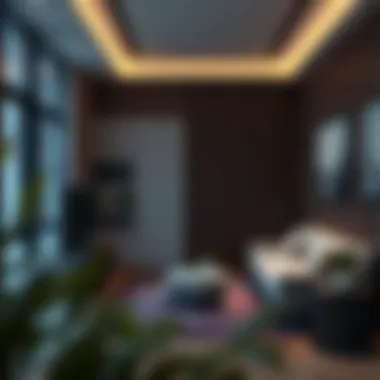 Stylish Interior Design of Ansam Residential Unit Stylish interior design of a residential unit in Ansam Building