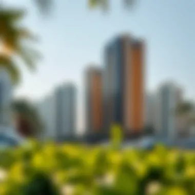 Illustration depicting investment opportunities near Apricot Tower
