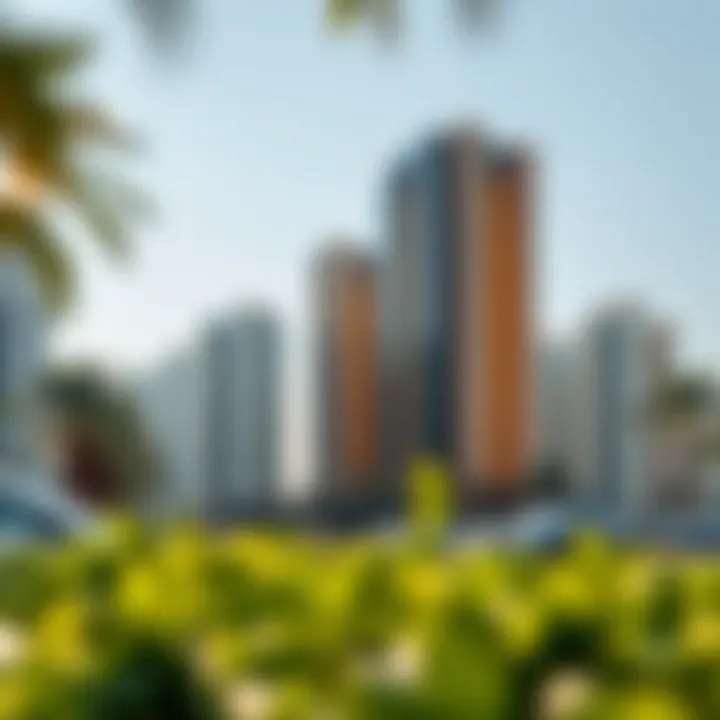 Illustration depicting investment opportunities near Apricot Tower