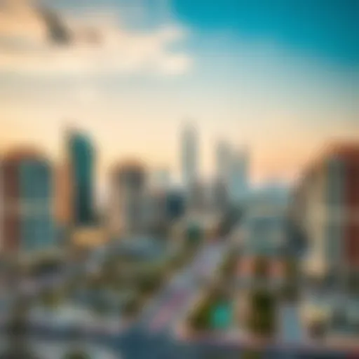 Barsha 3 Skyline Stunning skyline view of Barsha 3, showcasing modern architecture