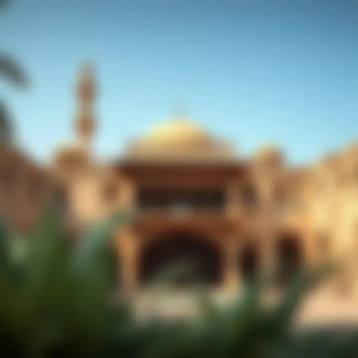 Historical architecture of Bayt Al Muteena showcasing traditional design