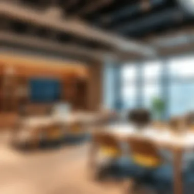 Functional Workspace at Binghatti Office Interior view of Binghatti Office highlighting workspace functionality