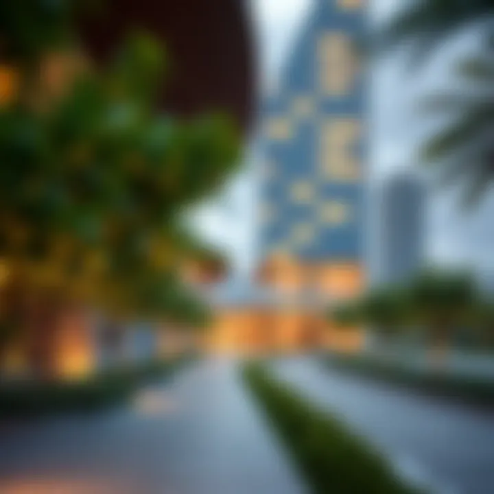 Innovative sustainability features of برج الصير