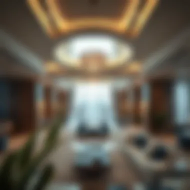 Interior design elements of Cartel 2 Building