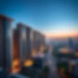 Panoramic View of Damac Barsha Heights Panoramic view of Damac Barsha Heights