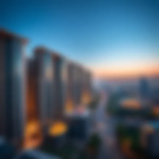 Panoramic View of Damac Barsha Heights Panoramic view of Damac Barsha Heights