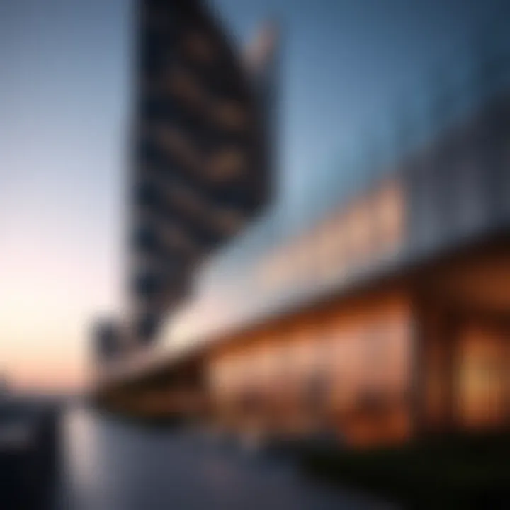 Modern architectural designs found in Damac Maritime City