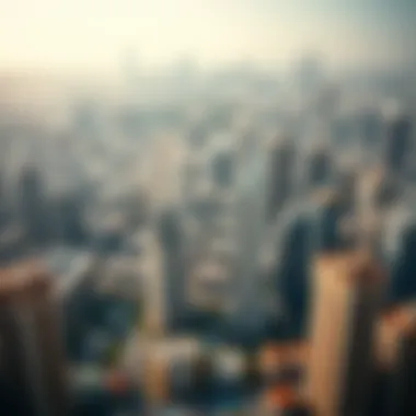 Aerial view of Dirc - Al Nahda 2 showcasing the skyline